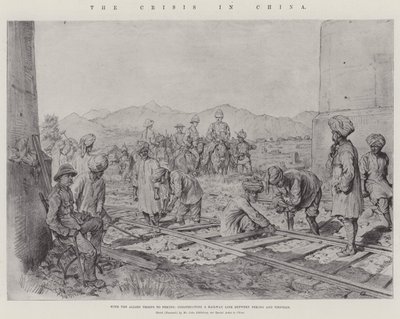 De Crisis in China door Johann Nepomuk Schonberg